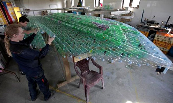 DIY Rescue Boat from Soda Plastic Bottles  Philippine 